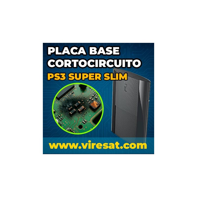⚙️ Reparación Placa Base PS3 Super Slim | Solución a Fallos Electrónicos y Cortocircuitos