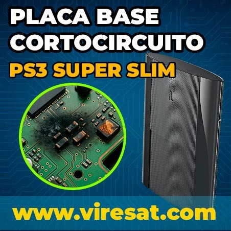 ⚙️ Reparación Placa Base PS3 Super Slim | Solución a Fallos Electrónicos y Cortocircuitos