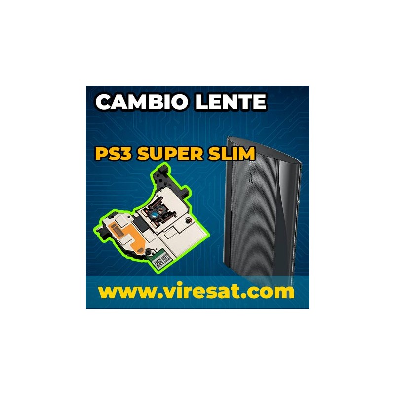 🎮 Reparación Lente PS3 Super Slim | Solución Rápida a Fallos de Lectura