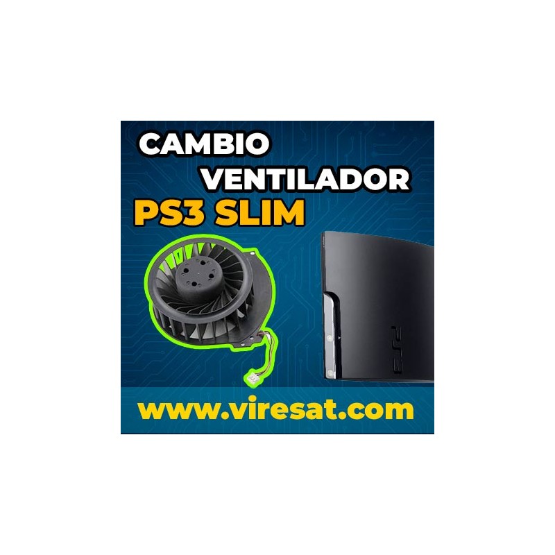 🔧 Reparación y Cambio de Ventilador PS3 Slim | Solución a Sobrecalentamiento
