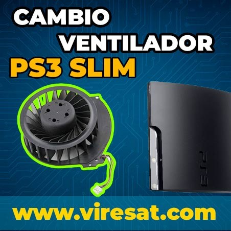 🔧 Reparación y Cambio de Ventilador PS3 Slim | Solución a Sobrecalentamiento