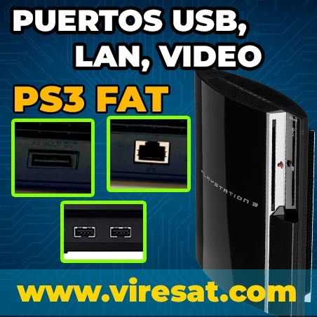 🔌 Reparación Puerto USB, Salida Video PS2 y LAN PS3 Fat | Solución a Fallos de Conexión