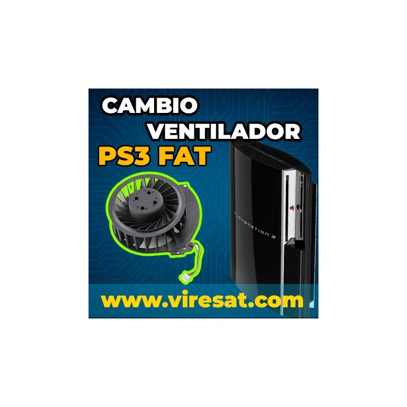 🌀 Reparación y Cambio de Ventilador PS3 Fat | Solución a Ruidos y Sobrecalentamiento