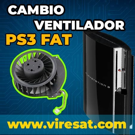 🌀 Reparación y Cambio de Ventilador PS3 Fat | Solución a Ruidos y Sobrecalentamiento