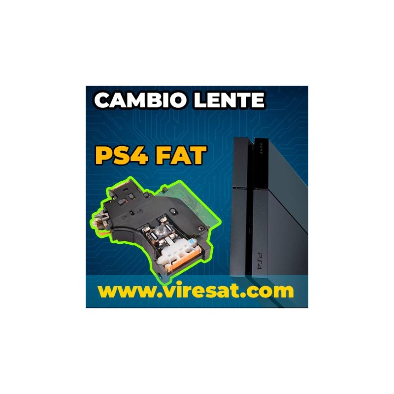 👁️ Cambiar Lente PS4 Fat | No Lee Juegos o Películas