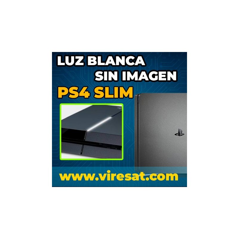 ⚪ PS4 Slim Luz Blanca Sin Imagen | Reparar Puerto HDMI