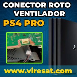 ❄️ Reparar Conector Ventilador PS4 Pro | Sobrecalienta o No Gira
