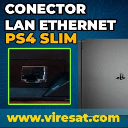 🌐 Reparar Puerto LAN PS4 Slim | Fallo de Conexión por Cable