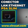 🌐 Reparar Puerto LAN PS4 Slim | Fallo de Conexión por Cable