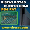🧩 Reparar Pistas Dañadas HDMI PS4 Fat | Reconstrucción Puerto