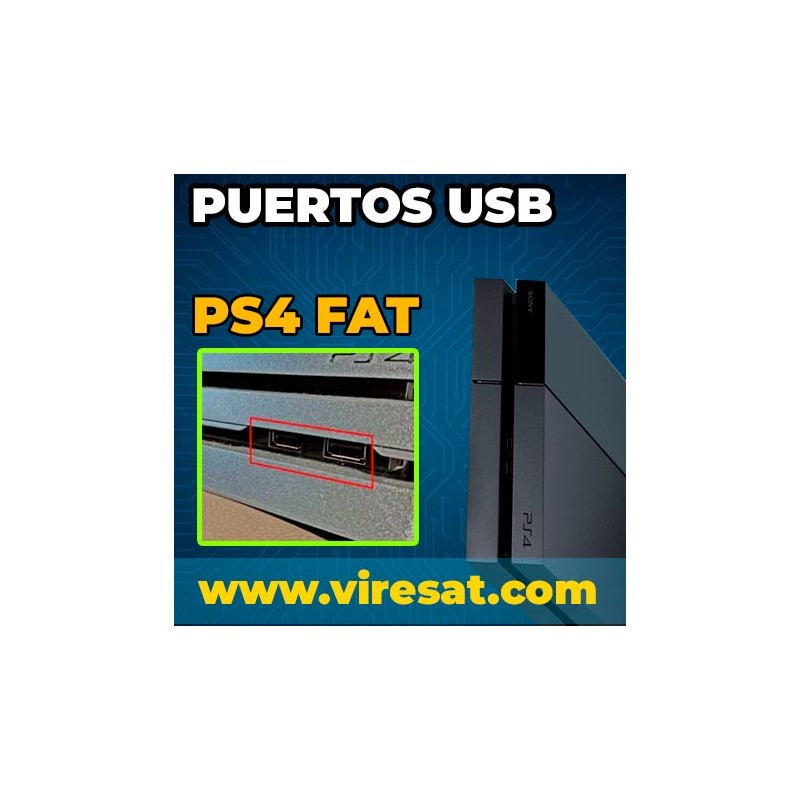 🔌 Reparar Puerto USB roto PS4 Fat | No Carga o No Detecta