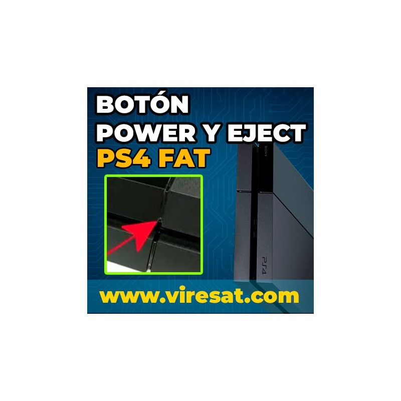 🔘 Reparar Botón Encendido/Expulsión PS4 Fat