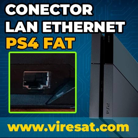 🌐 Reparar Puerto LAN PS4 Fat | Sin Conexión por Cable