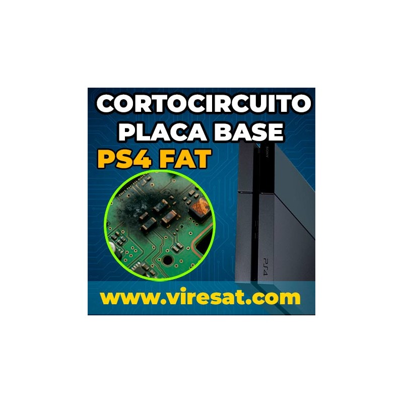 🛠️ Reparar Placa Base PS4 Fat | Cortocircuito o Componentes Quemados