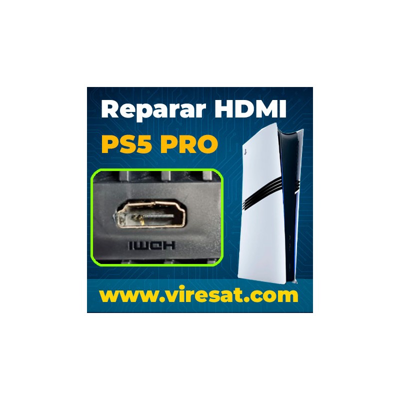 📺 Reparar Puerto HDMI Roto en PS5 Pro | Sin Imagen o Señal