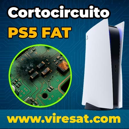 ⚠️ Reparación de Cortocircuito en Placa Base PS5 (Fat)