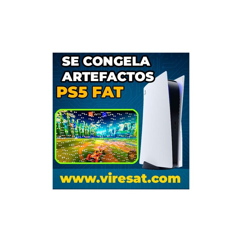 ❄️ Reparación de PS5 que se Congela o Muestra Artefactos en Pantalla (Fat)