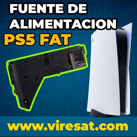⚡ Reparación o Cambio de Fuente de Alimentación en PS5 (Fat)