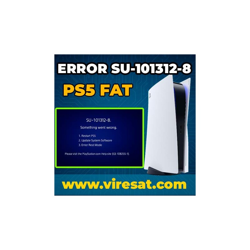 ⚠️ Reparación del Error SU-101312-8 en PS5 (Fat)