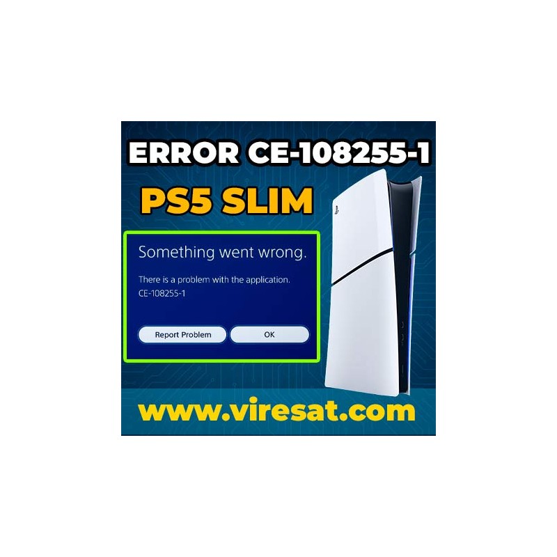 ⚠️ Reparación del Error CE-108255-1 en PS5 Slim