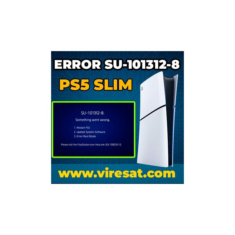 ⚠️ Reparación del Error SU-101312-8 en PS5 slim