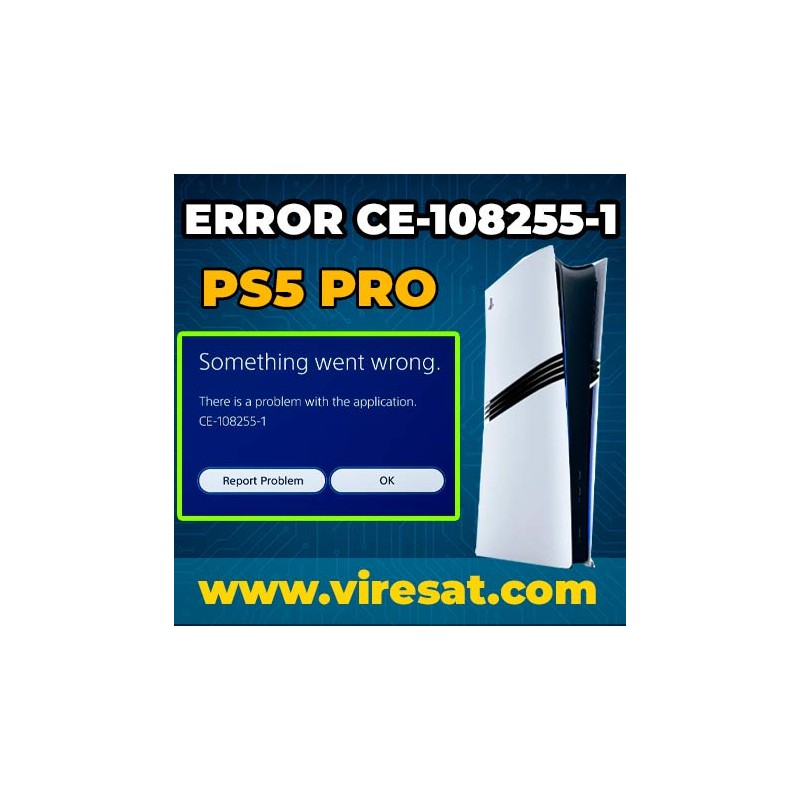 🔧 Reparación del Error CE-108255-1 en PS5 Pro