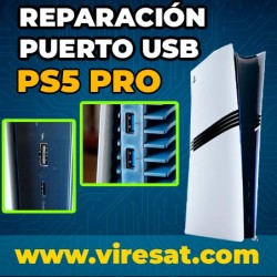 🔌 Reparar Puerto USB PS5 Pro Roto | Frontal o Trasero | No Detecta Dispositivos