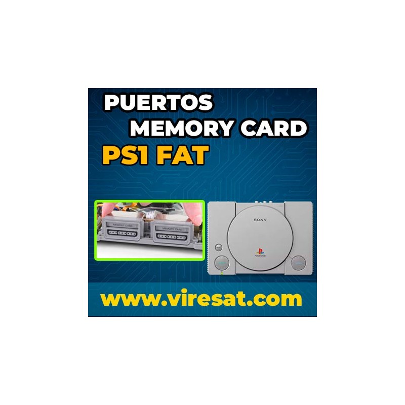 💾 Reparar Conector Memory Card PS1 | No Guarda o No Detecta
