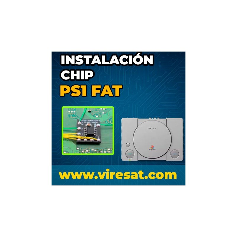 🧩 Instalar Chip PS1 – Leer Copias y Juegos Multirregión
