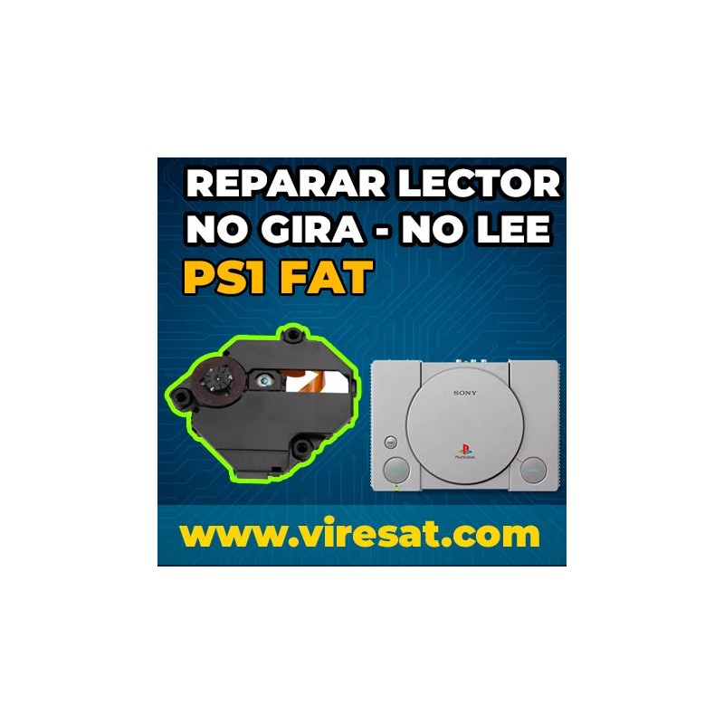🔁 Reparar Lector PS1 – El Disco No Gira, No Lee Juegos CD