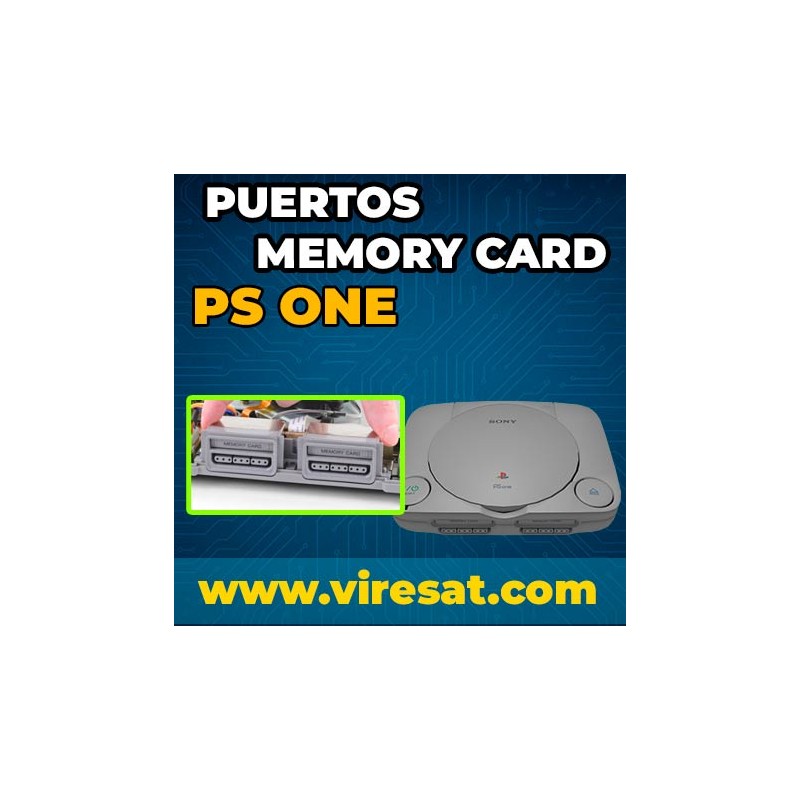 💾 Reparar Puerto Memory Card PS One | No Guarda Partidas