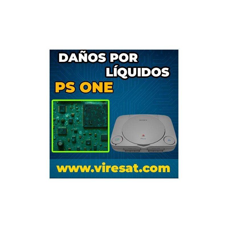 💧 Reparar PS One por Daño de Agua | Humedad Interna