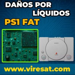 💧 Reparar PS1 Mojada | Daños por Líquido o Humedad