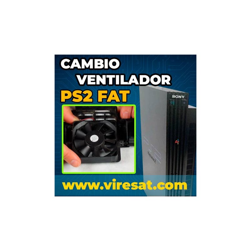 🌬️ Reparar Ventilador PS2 FAT | No Gira, Hace Ruido o Se Calienta