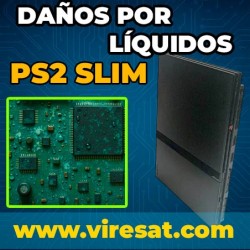 💧 Reparar PS2 Slim con Humedad | Daños por Líquido Interno