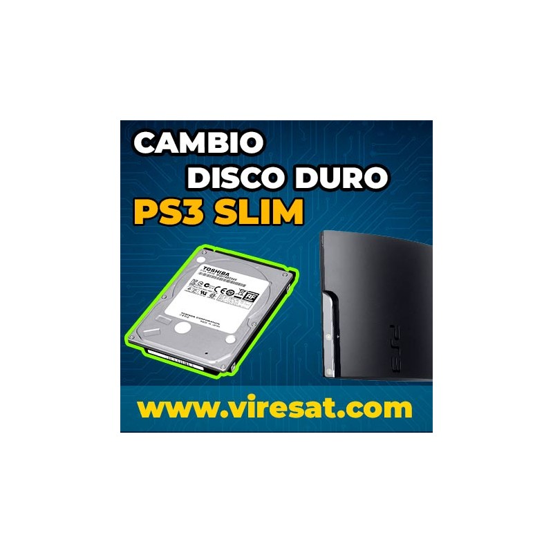 ⚡ Cambio de Disco Duro PS3 Slim | Aumenta Capacidad y Rendimiento