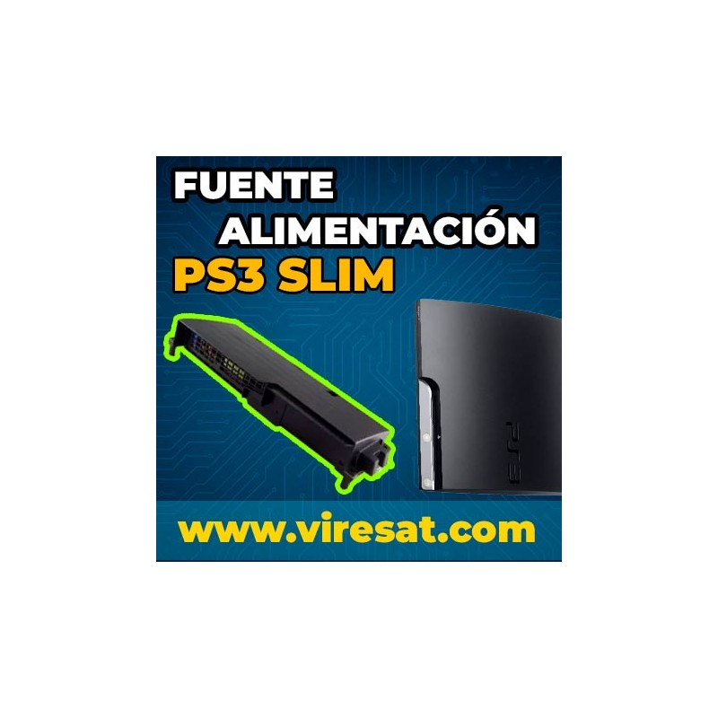 🔋 Reparación Fuente de Alimentación PS3 Slim | Evita Apagones y Fallos Eléctricos